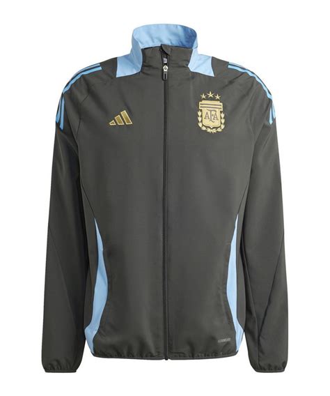 adidas Argentinien Prematchjacke Copa America 2024 Schwarz